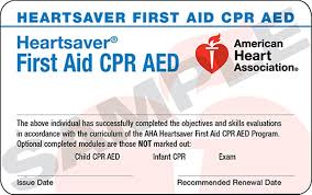 Heartsaver First Aid CPR and AED